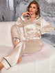 Luxe Lounge Dreams Co-ord Set – Vanilla