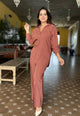 Coco Brown Cotton Cord Set