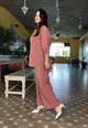 Coco Brown Cotton Cord Set