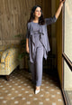 Grey Soft Cotton Cord Set