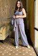 Grey Soft Cotton Cord Set