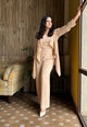 Beige Soft Cotton Cord Set