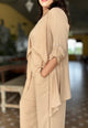 Beige Soft Cotton Cord Set