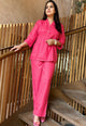 Pink Cotton Cord Set