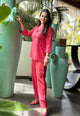 Pink Cotton Cord Set