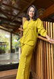 Chrome Yellow Cotton Cord Set