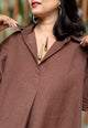 Brown Cotton Cord Set