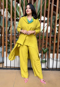 Chrome Yellow Cotton Cord Set