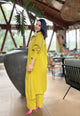 Chrome Yellow Cotton Cord Set