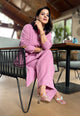 Onion Pink Cotton Cord Set