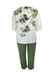 Leaf Ease Plus Size Casual Set