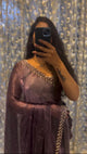 Pure soft Jimmy choo silk sarees with amazing sequins work