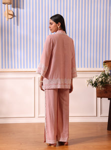 Ragnar Linen Pink Co-ord Set
