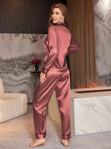Luxe Lounge Dreams Co-ord Set – Rosewood
