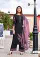 simple and subtle 3 pieces kurti set for office and daily wear
