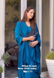 Zinc Blue Delight: Luxurious Rayon Kurta Pant with Satin Silk Dupatta