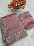 Women Sequins Work Saree Bollywood Style Pure soft Jimmy choo