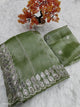 Pure soft Jimmy choo silk sarees with amazing sequins work
