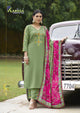 classy and fabulous 3 pieces concept kurti