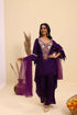 Royal Purple Ethnic Set