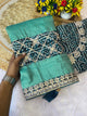 BRAND UPGRAD HUB PURE GOLD CRUSH SAREE