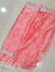 ORANGE PINK Party Wear Launching Designer Dana Handwork