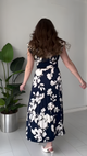 Remini casual Peplum pleated crepe dress for women
